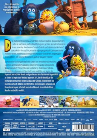 Die Dschungelhelden auf Weltreise [DVD]