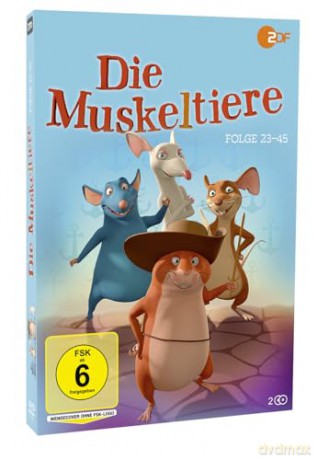 Die Muskeltiere Folge 23-45 [DVD]