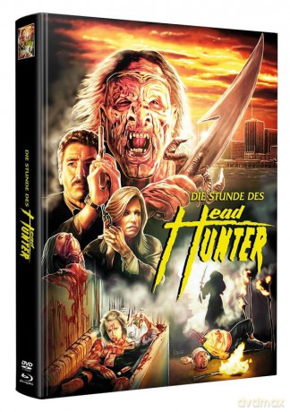 Die Stunde des Headhunter - Mediabook - Wattiert - Limited Edition auf 250 Stück - Uncut (Blu-ray+Bonus-DVD) [Blu-Ray]