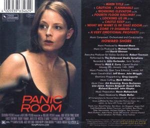 Panic Room soundtrack (Azyl) (Howard Shore) [CD]
