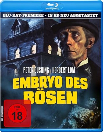 Embryo des Bösen (Uncut) Kult Horror-Klassiker von Roy Ward Baker (Hammer-Studio) mit Peter Cushing (OT:And Now the Screaming Starts) [Blu-Ray]