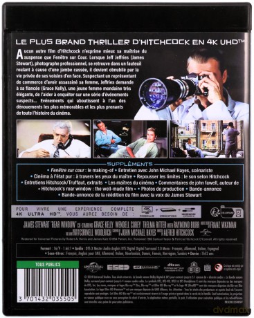 Rear Window (Okno na podwórze) [Blu-Ray 4K]