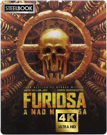 Furiosa: Saga Mad Max (steelbook) [Blu-Ray 4K]+[Blu-Ray]