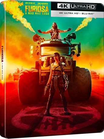 Furiosa: A Mad Max Saga (steelbook) [Blu-Ray 4K]+[Blu-Ray]