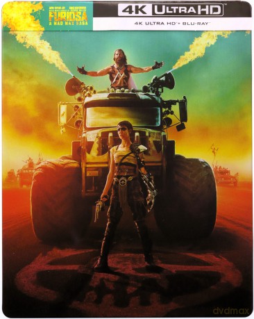 Furiosa: A Mad Max Saga (steelbook) [Blu-Ray 4K]+[Blu-Ray]