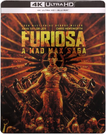 Furiosa: Saga Mad Max (steelbook) [Blu-Ray 4K]+[Blu-Ray]