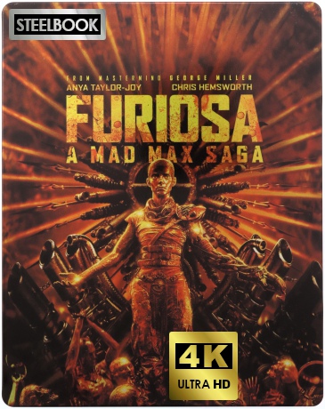 Furiosa: Saga Mad Max (steelbook) [Blu-Ray 4K]+[Blu-Ray]