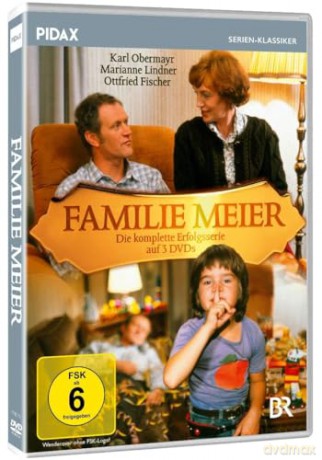 Familie Meier - Die komplette humorvolle, kultige Erfolgs-Serie mit Karl Obermayr - Nostalgie - für jede Altersgruppe von Franz Xaver Bogner (Pidax Serien-Klassiker) [DVD]