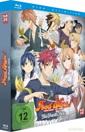 Food Wars! The Fourth Plate - Gesamtausgabe [DVD]