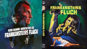 Frankensteins Fluch (Uncut) Horror-Klassiker mit den Ikonen Christopher Lee und Peter Cushing vom Kult-Regiseur der Hammer-Studios Terence Fisher (OT: The Curse of Frankenstein) [Blu-Ray]