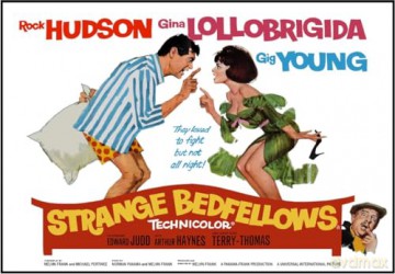 Fremde Bettgesellen (Strange Bedfellows) explosive - romantische Kult Komödie mit Hollywood-Ikonen Rock Hudson und Gina Lollobrigida [DVD]