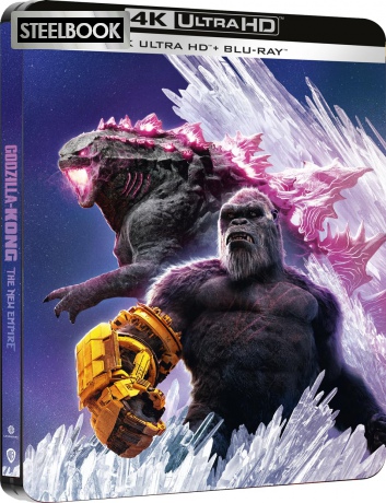 GODZILLA E KONG - IL NUOVO IMPERO STEELBOOK 1 (4K Ultra HD + Blu-ray) [Blu-Ray]