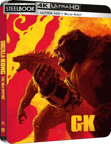 GODZILLA E KONG - IL NUOVO IMPERO STEELBOOK 2 (4K Ultra HD + Blu-ray) [Blu-Ray]