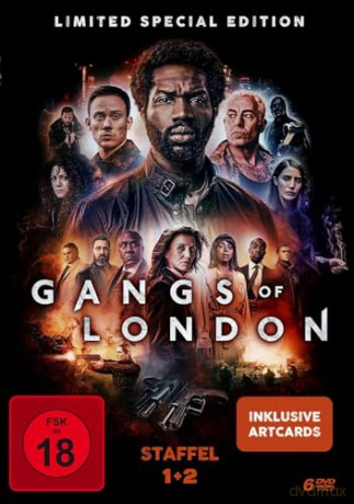Gangs of London - Staffel 1+2 - (Limitierte Edition mit Artcards) [DVD]