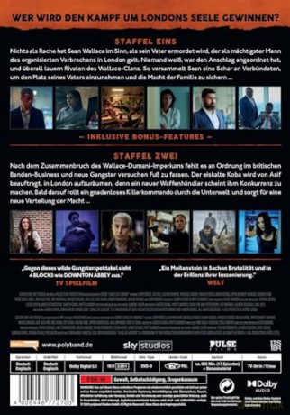 Gangs of London - Staffel 1+2 - (Limitierte Edition mit Artcards) [DVD]