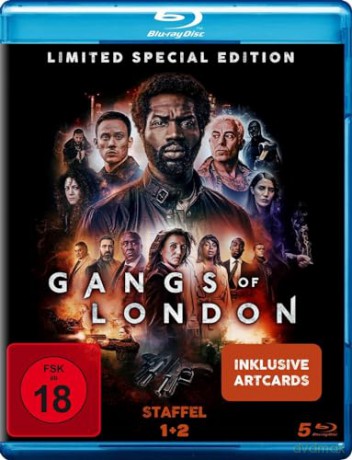 Gangs of London - Staffel 1+2 - (Limitierte Edition mit Artcards) [DVD]
