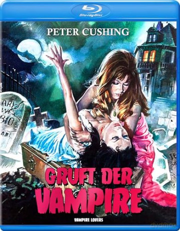 Gruft der Vampire (OT: Vampire Lovers) Horror-Klassiker mit Peter Cushing aus den legendären Hammer-Filmstudios [Blu-Ray]