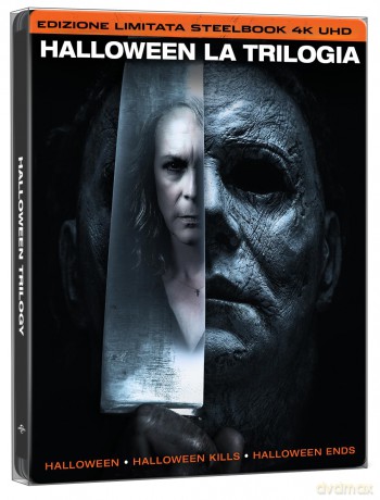 Halloween Trilogy: Halloween / Halloween Kills / Halloween Ends (steelbook) [3xBlu-Ray 4K]+[3xBlu-Ray]