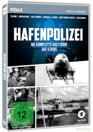 Hamburger Krimi-Trilogie: Hafenpolizei + Polizeifunk ruft + Hamburg Transit - 141 Episoden - Die drei populären Krimi Serien - Komplett (Pidax Serien-Klassiker) [DVD]