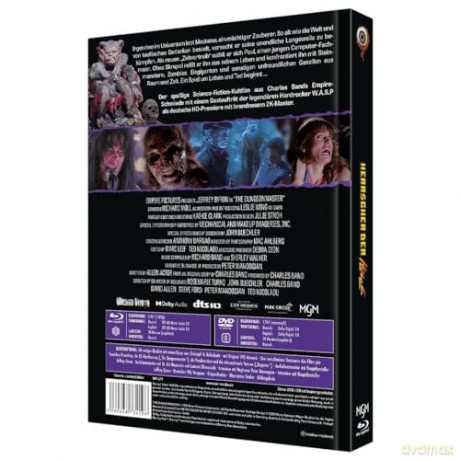 Herrscher der Hölle - The Dungeonmaster - Mediabook - Cover A (Limited Collector's Edition Nr. 78) (Blu-ray+DVD) [Blu-Ray]