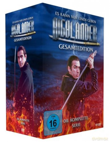 Highlander - Gesamtedition: Die komplette Serie mit Adrian Paul (Alle 6 Staffeln) [DVD]