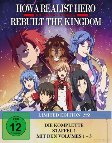 How a Realist Hero Rebuilt the Kingdom - Staffel 1 Komplettbox LTD. [DVD]