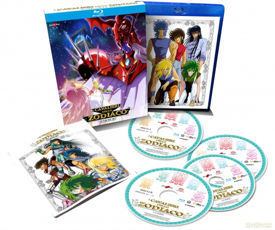 I Cavalieri Dello Zodiaco - Parte 2 -(4 Bd) [Blu-Ray]