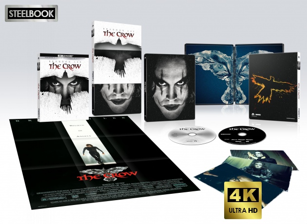 The Crow (Kruk) (steelbook) [Blu-Ray 4K]+[Blu-Ray]