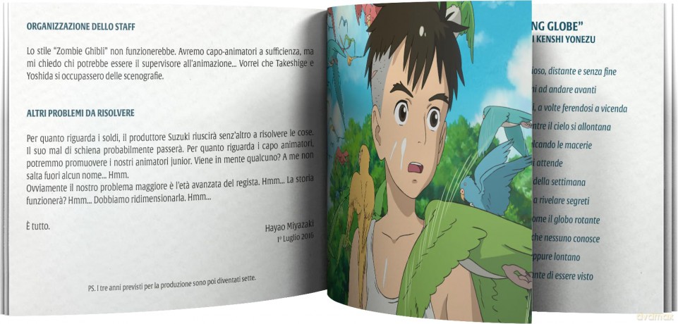 Il Ragazzo E L'Airone (Blu-ray + booklet) [Blu-Ray]