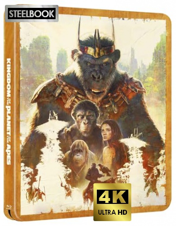 Kingdom of the Planet of the Apes (Królestwo Planety Małp) (steelbook) [Blu-Ray 4K]+[Blu-Ray]