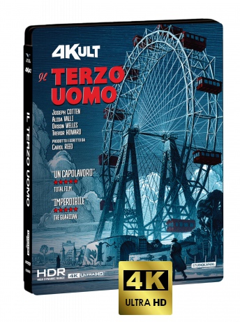Il Terzo Uomo "4Kult" (Bd 4K + Bd Hd) [Blu-Ray 4K]
