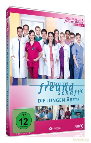 In aller Freundschaft - Die jungen Ärzte, Staffel 8, Teil 2 (Folgen 316-336) [DVD]