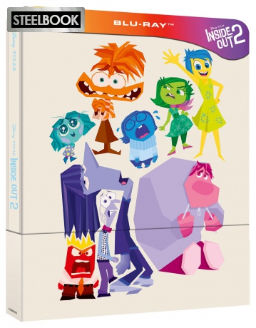 Inside Out 2 - Steelbook Bd [Blu-Ray]