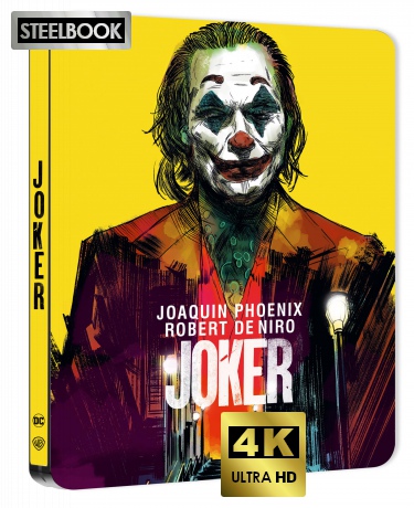 JOKER (2019) STEELBOOK (4K Ultra HD + Blu-ray) [Blu-Ray 4K]