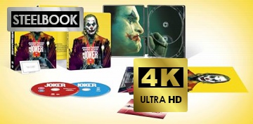 JOKER (2019) STEELBOOK UCE (4K Ultra HD + Blu-ray) [Blu-Ray 4K]