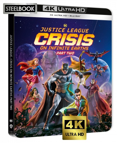 Justice League: Crisis on Infinite Earths - Part Two (steelbook) [Blu-Ray 4K]+[Blu-Ray]