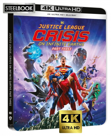 Justice League: Crisis on Infinite Earths - Part Three (steelbook) [Blu-Ray 4K]+[Blu-Ray]