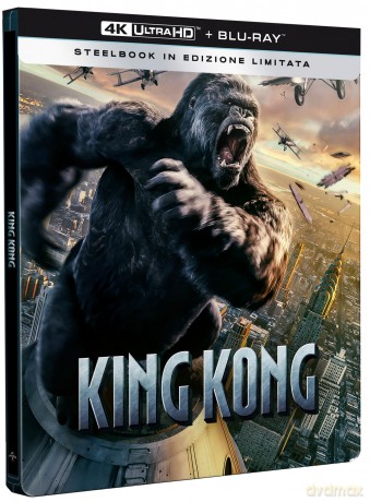 King Kong (steelbook) [Blu-Ray 4K]+[2xBlu-Ray]
