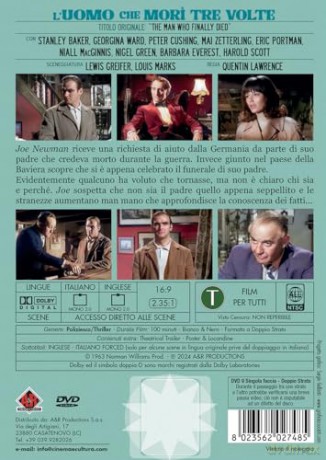 L'UOMO CHE MORI' TRE VOLTE [DVD]