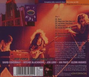 Deep Purple: Live In London [2CD]