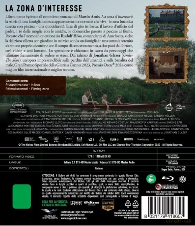 La Zona D'Interesse - Bd [Blu-Ray]