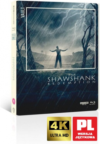 Skazani na Shawshank (The Film Vault) (steelbook) [Blu-Ray 4K]+[Blu-Ray]