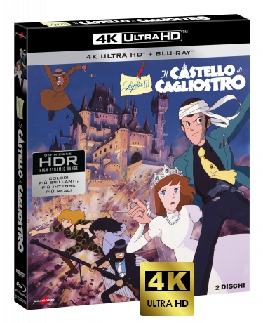 Lupin III: The Castle of Cagliostro (Lupin III: Zamek Cagliostro) [Blu-Ray 4K]+[Blu-Ray]