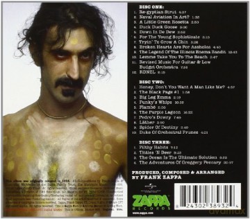 Frank Zappa: Lather [3CD]