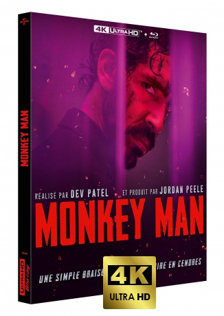 Monkey Man [Blu-Ray 4K]+[Blu-Ray]
