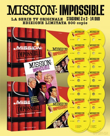Mission: Impossible - Serie TV - Stagione 02-03 (14 Dvd) (Limited Edition 500 Copie) [DVD]