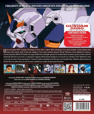 Mobile Suit Gundam 0080 (Oav 1-6) (2 Blu-Ray+2 Dvd) [Blu-Ray]