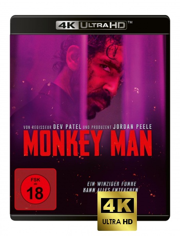 Monkey Man [Blu-Ray 4K]