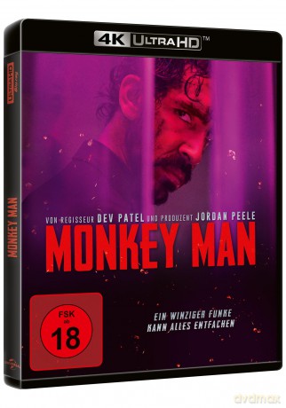 Monkey Man [Blu-Ray 4K]
