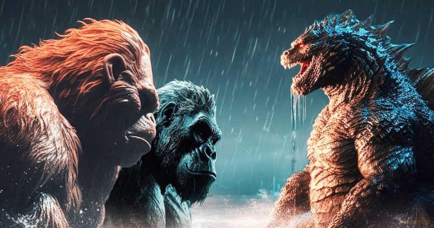 Monsterverse: Godzilla/Kong: Wyspa Czaszki/Godzilla II: Król potworów/Godzilla vs. Kong/Godzilla i Kong: Nowe imperium [10xBlu-Ray 4K]